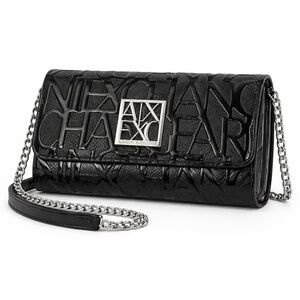 NWOT Armani Exchange Black Chain Shoulder Bag